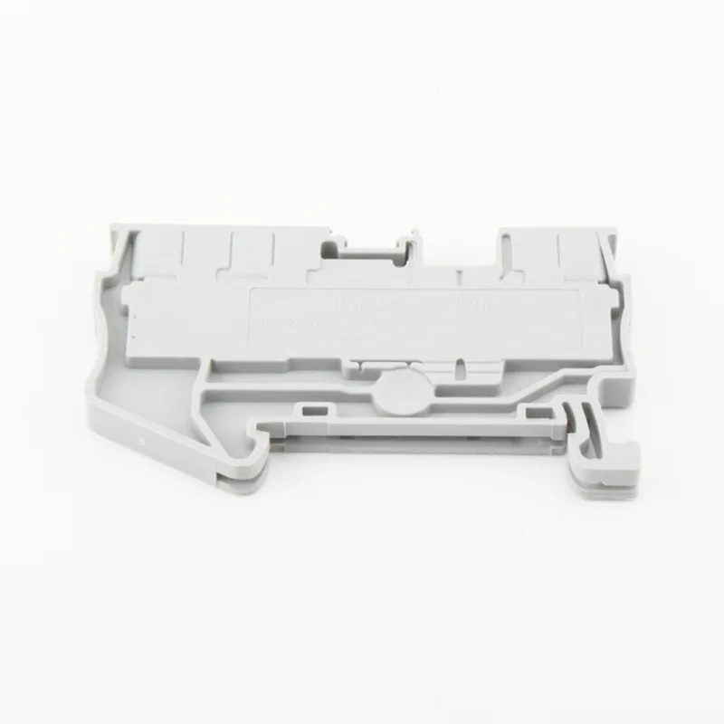 PT4 TWIN Feed Through Din Rail Terminal Block