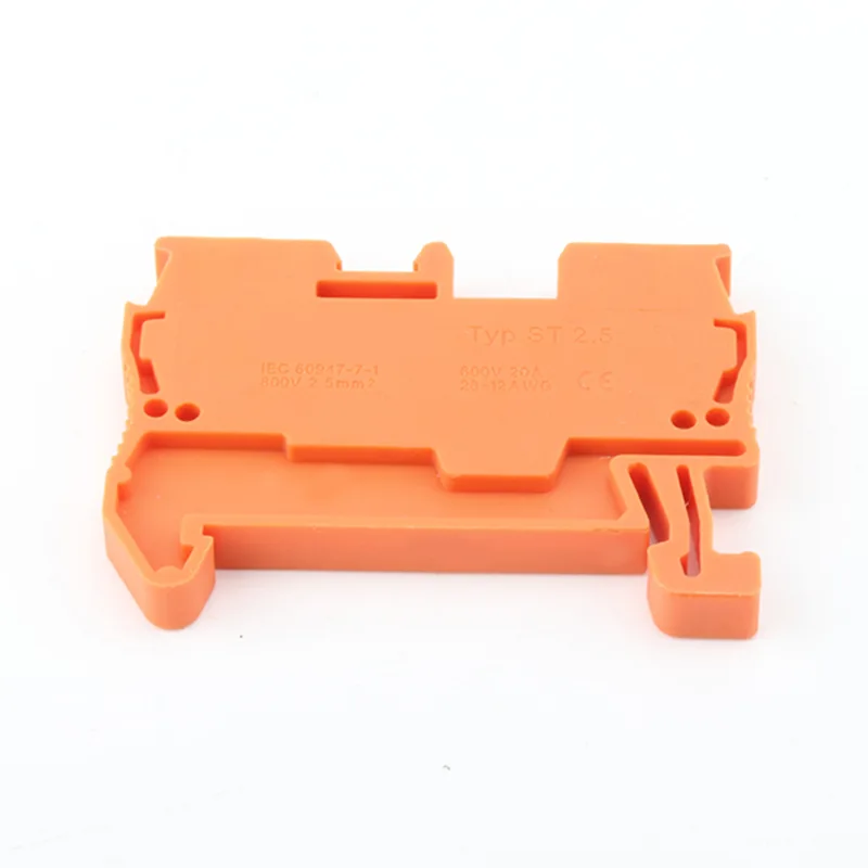 ST 2,5 DIN-Schienen-Federklemmenblock